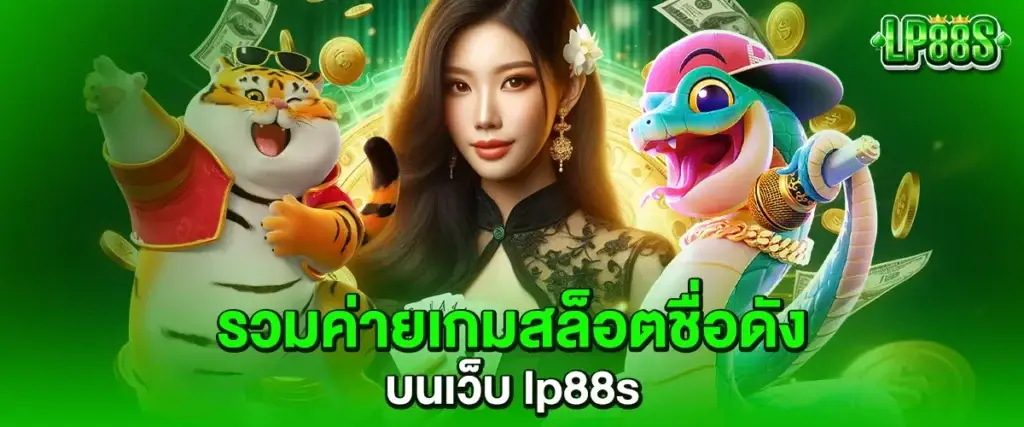 รวมค่ายเกมสล็อตบนเว็บ lp88s